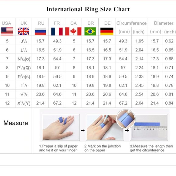 NEW - Rose Gold Ring with Zirconia Solitaire Ring - Picture 8 of 12